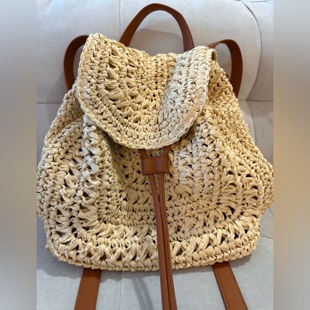Boho Woven Backpack by Venus